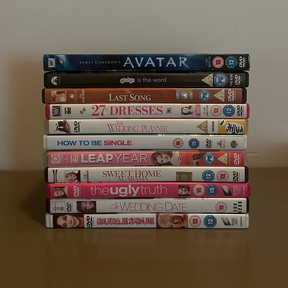 Chick Flick DVD Bundle (11 Movies) | Rom-Com Lot | The Classics